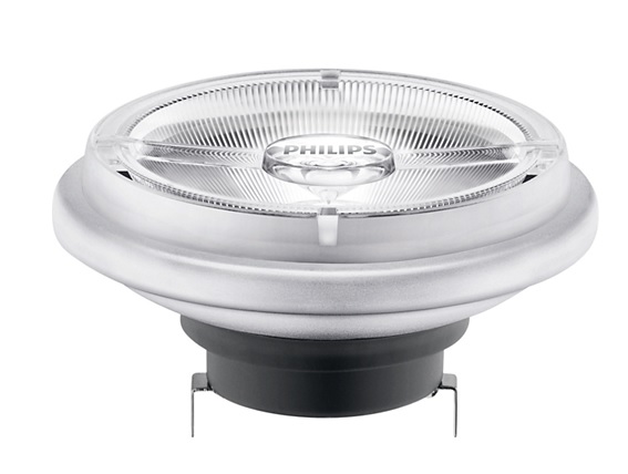 Philips Master LEDspot AR111 11W=50W G53 12V 2700K kleur 927 24° dimbaar